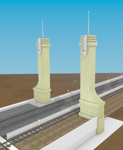 Pilares da Ponte Internacional de Uruguaiana preview image